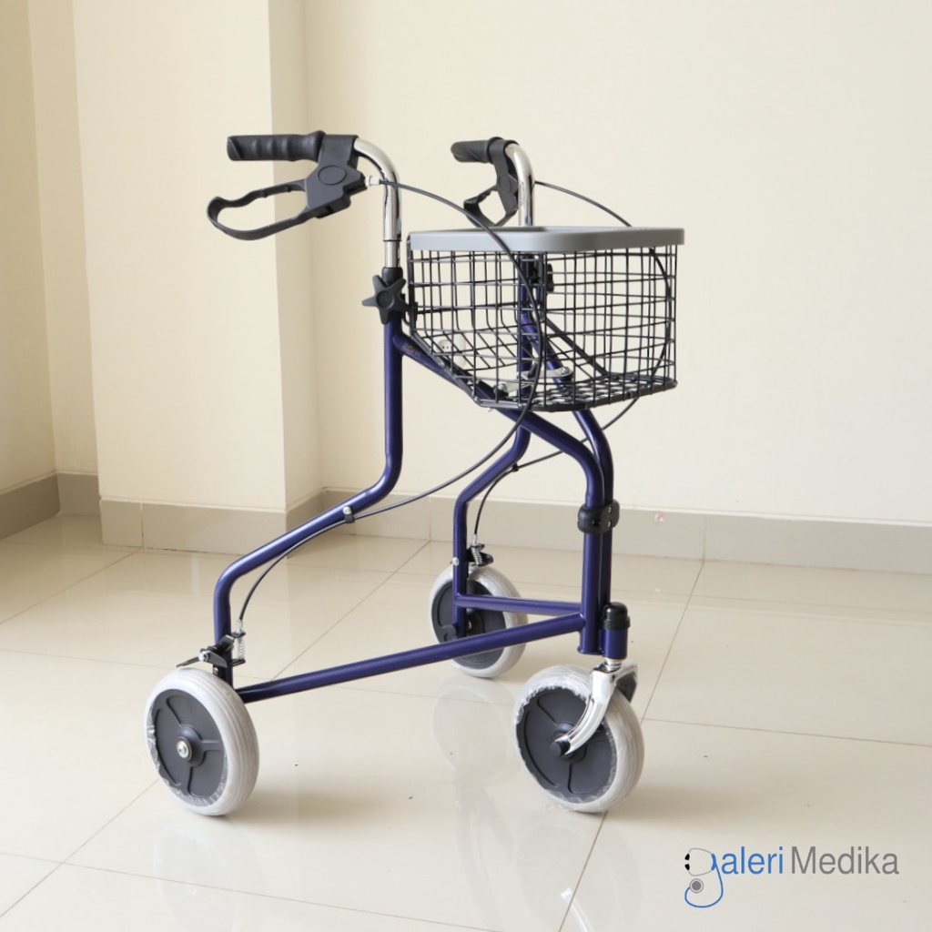 Walker Rollator GEA FS 969H / FS-969H / FS969H Roda Tiga - Alat Bantu Jalan