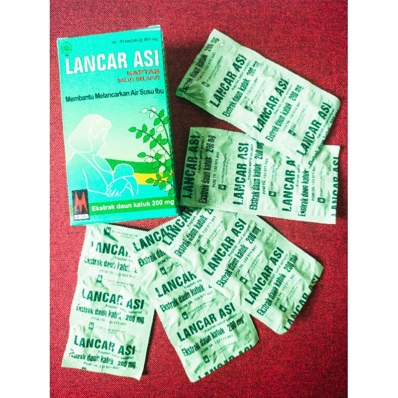 COD - LANCAR ASI - EKSTRAK DAUN KATUK 200MG - MELANCARKAN ASI