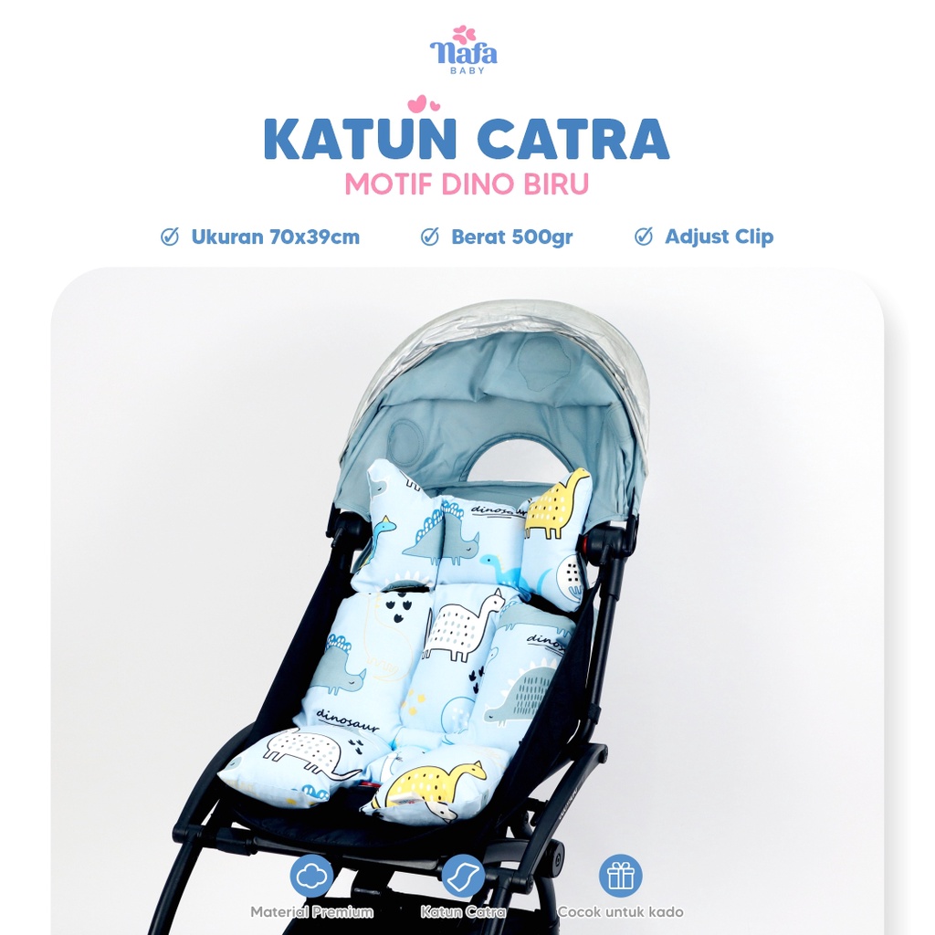 NAFA BABY - Alas Stroller Bayi Universal | Bantal Stroller