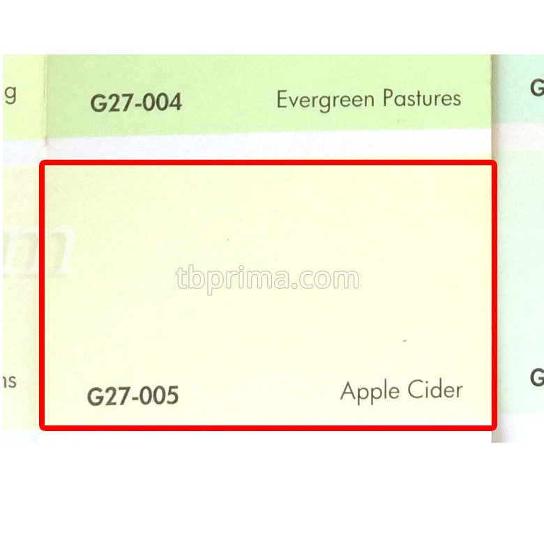 No Drop Tinting G27-005 Apple Cider 1 kg