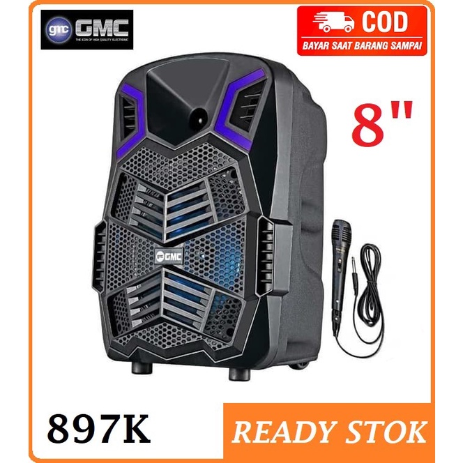 Speaker Meeting GMC 897k  Bluetooth,Portable free micropone