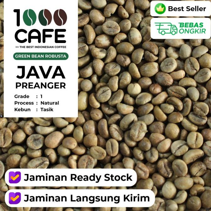 

[COD] [TERMURAH] GREEN BEAN JAVA PREANGER G1 ROBUSTA 1 KG [COD]