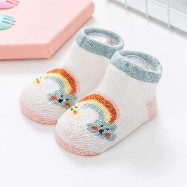 HappyOliver COBY Kaos Kaki Bayi Anak Laki Laki Perempuan import 0- 12 bulan Bahan Berkualitas