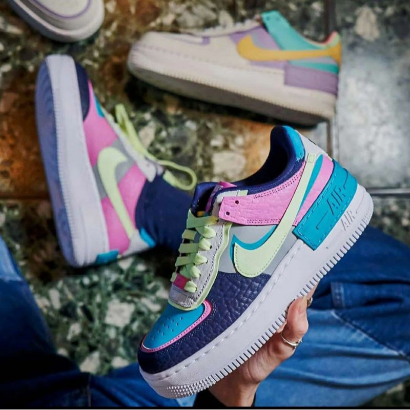 air force 1 shadow barely volt oracle aqua