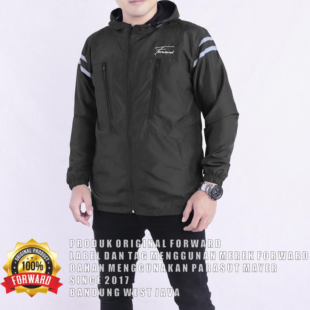 Jaket Cowok Parasut Pria Outdoor Parasit Forward System