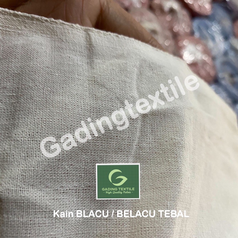 ( per 1 lembar ) kain belacu blacu tebal warna putih beras 25 cm x 25 cm bahan craft kerajinan tangan pouch goodie bag sulam menyulam embroidery waxing kecantikan dekorasi dekor batik membatik prakarya belajar jahit menjahit