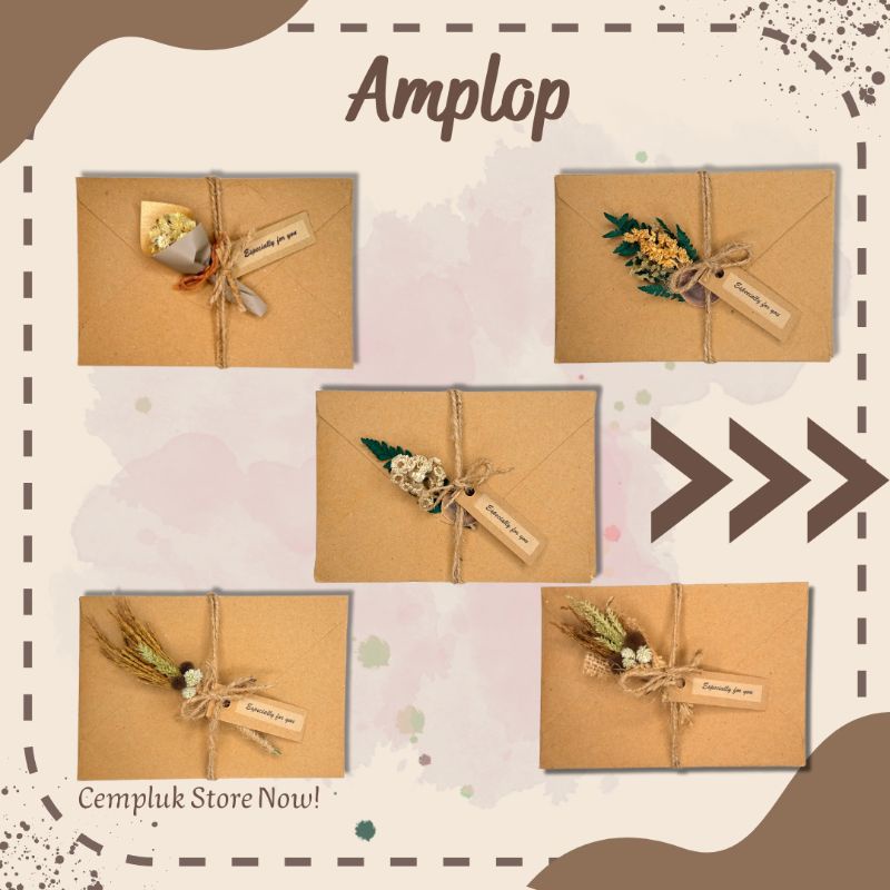 

GREETING CARD AMPLOP VINTAGE AESTHETIC UKURAN A6 (150 gsm)