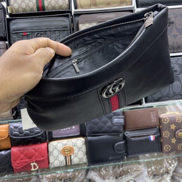 Handbag Clutch GC Multifungsi Tas Pria&amp;Wanita Kulit import