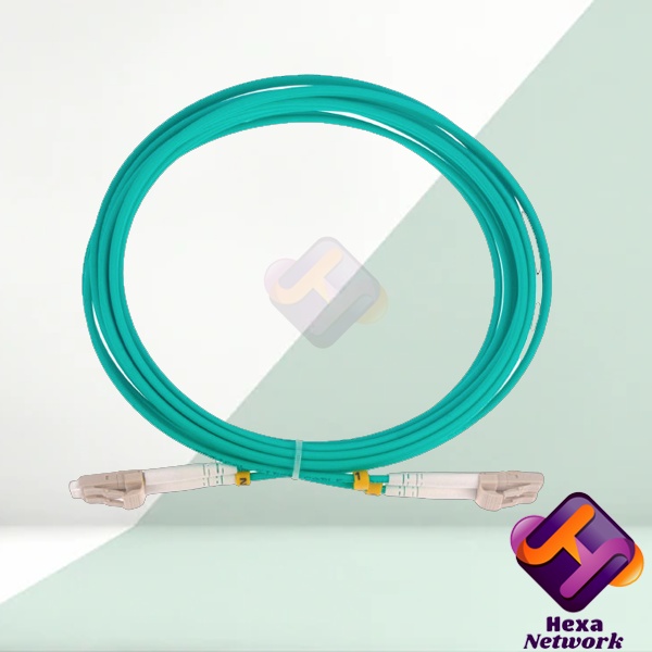 Patch Cord Fiber Optic OM3 LC-LC Duplex 3 Meter