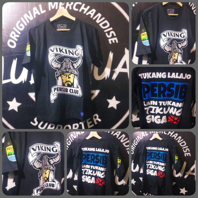 Kaos viking persib rasis persija hitam#0302