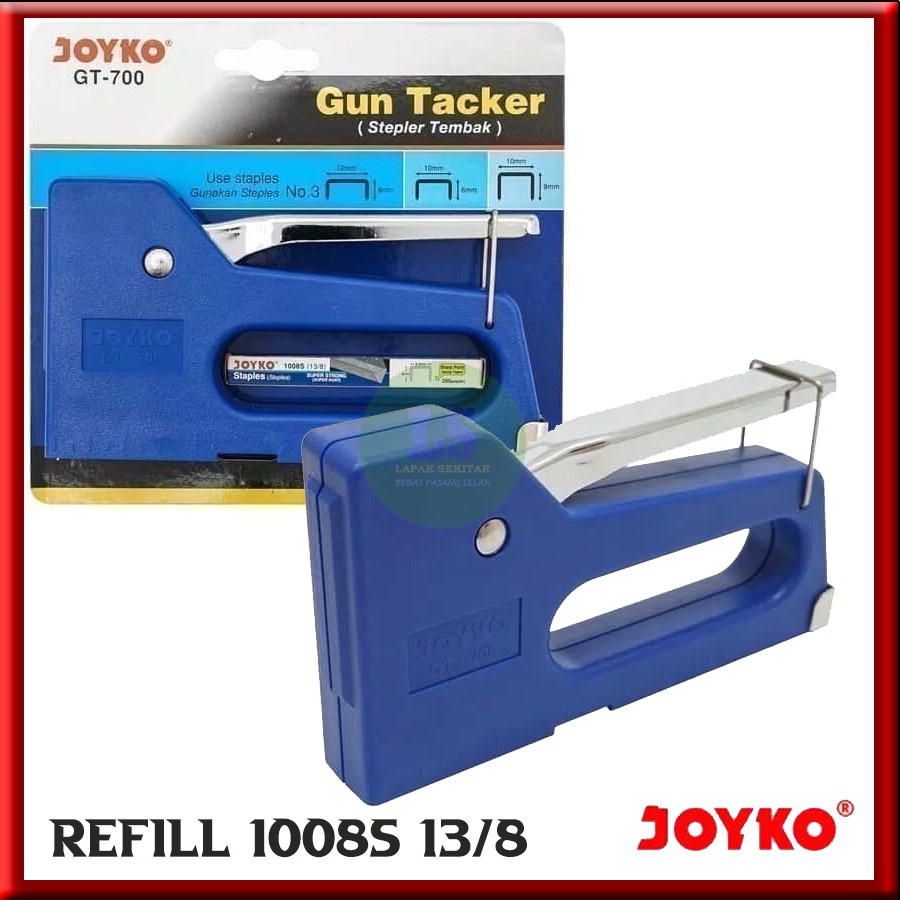 

Gun Stapler / Stapler Tembak Joyko GT-700 Gun Tacker STAPLE