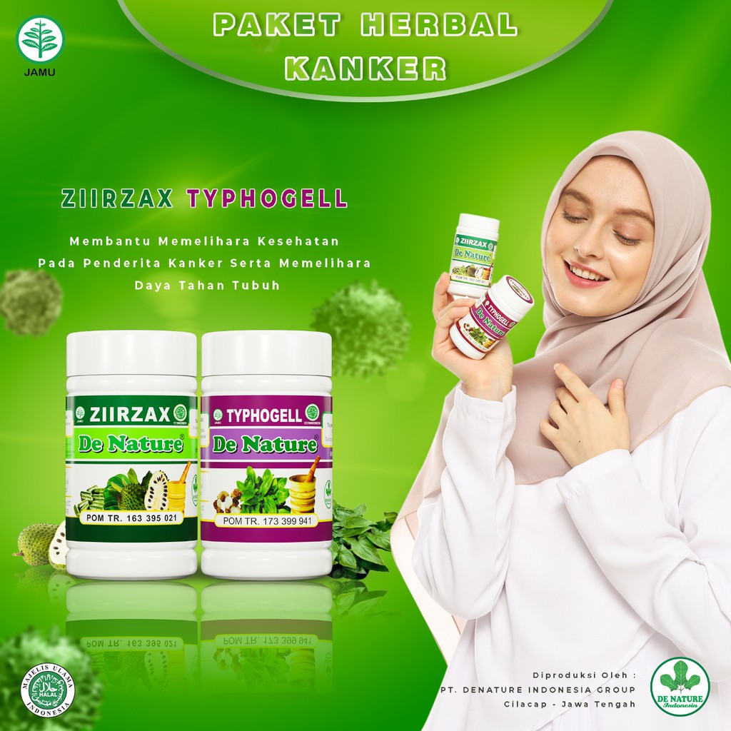 Obat Kanker Kulit Melanoma Herbal Ampuh Kapsul Typhogel Ziirzax De Nature Asli