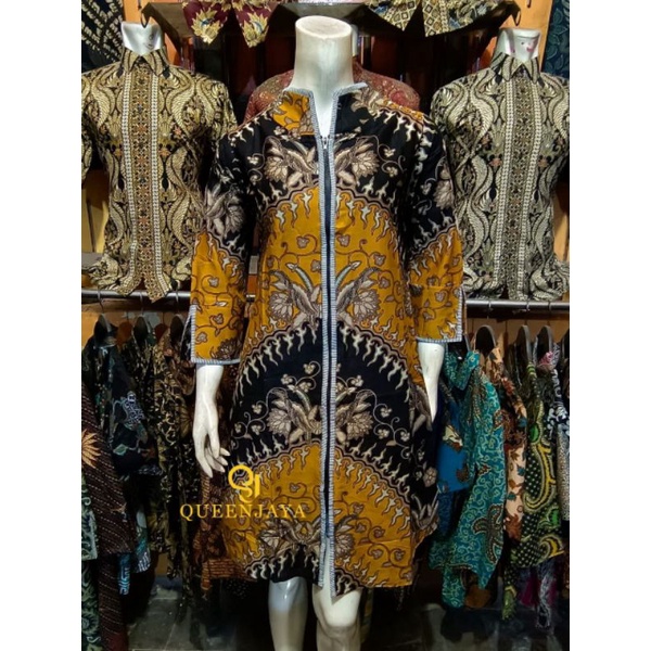 Baju Batik Tunik Wanita Terbaru Modern Best Seller Atasan Wanita Premium