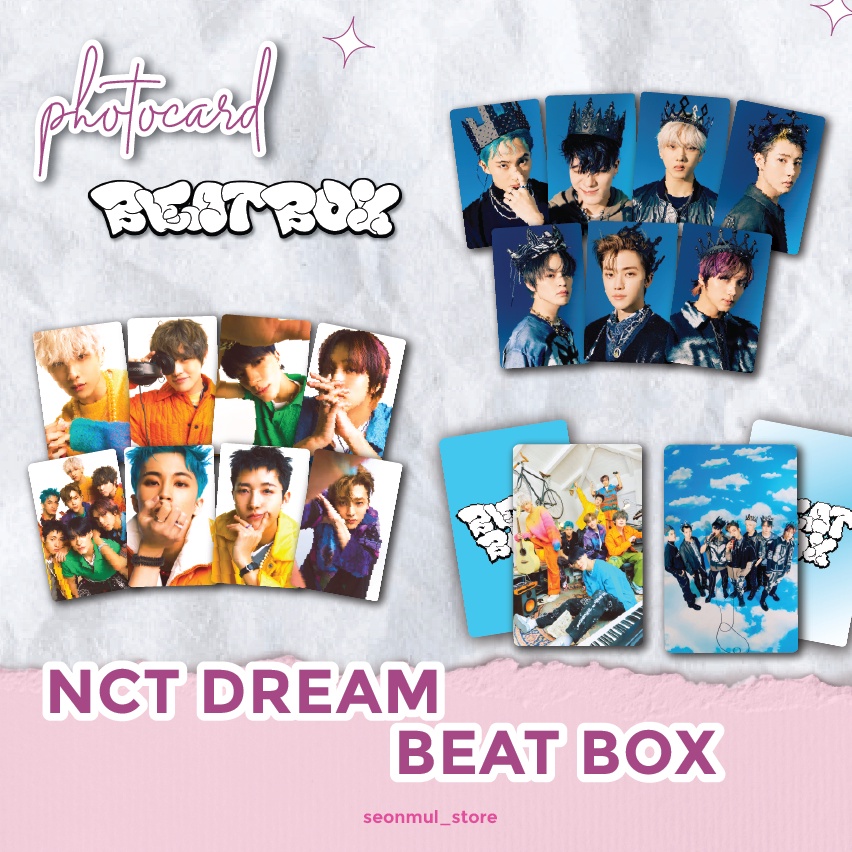 TERMURAH!! PHOTOCARD PC NCT DREAM BEAT BOX / PHOTOCARD PC NCT DREAM BEATBOX