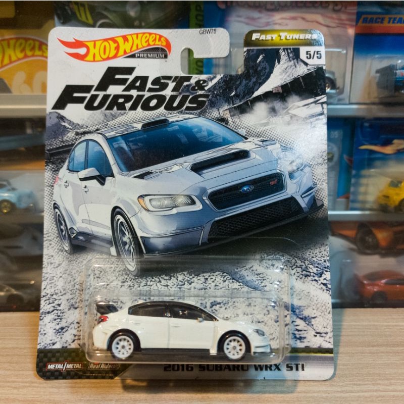 Hot Wheels 2016 Subaru WRX STI - Fast Tuners - Premium