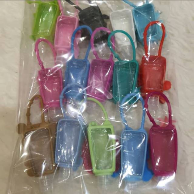 Holder Cartoon &amp; Botol Kosong Hand Sanitizer