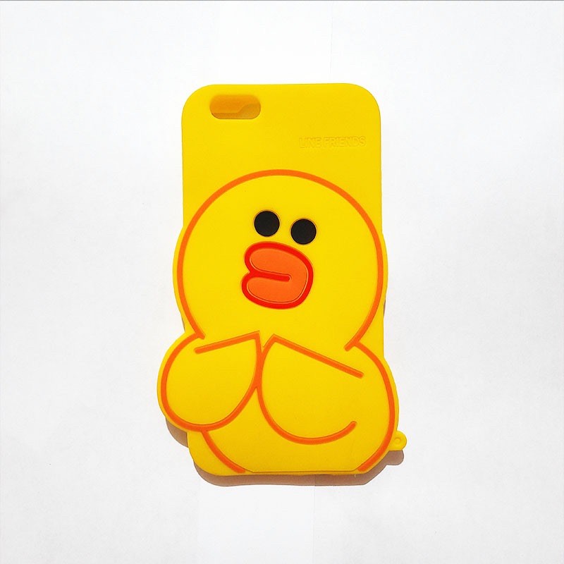 Silikon 3D karakter IPHONE 6 PLUS silicon softcase Silikon boneka lucu pelindung hp case tebal karet softcase lentur