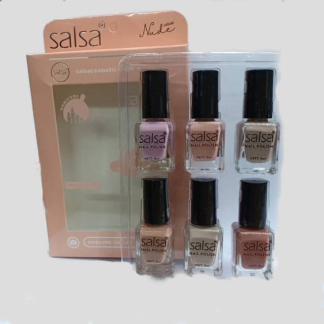 KUTEK SALSA ISI 6. WARNA NUDE