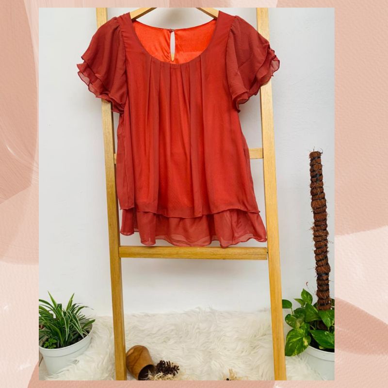 Baju Import Wanita Orange