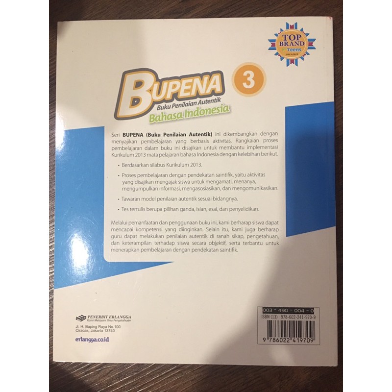 Bupena Bahasa Indonesia 3 Kelas 9 Shopee Indonesia