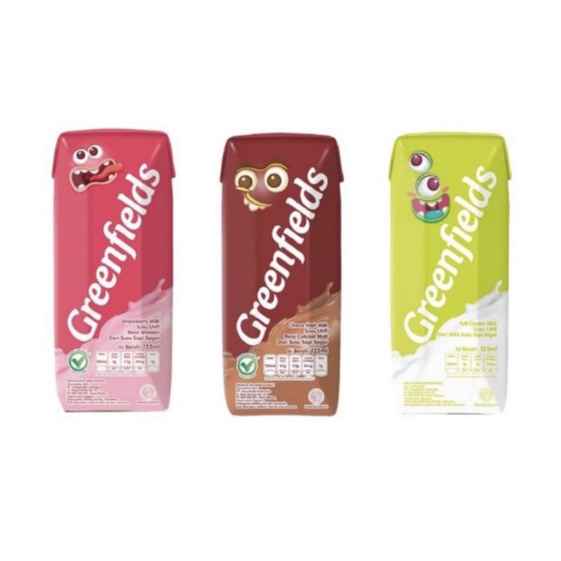 

susu UHT Greenfields 125 ml