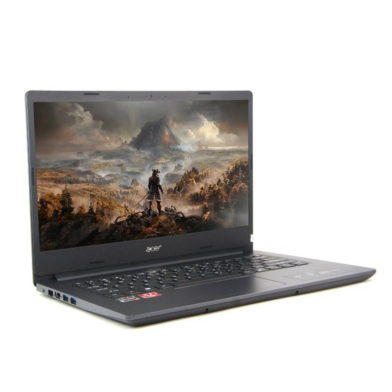 LAPTOP GAMING VGA 5GB ACER ASPIRE 3 A314 22 R7EC [AMD RYZEN 5 3500 / 12GB RAM DDR4 / SSD 256GB NVME / VGA AMD RADEON VEGA 8 / 14&quot; HD / BLACK / FREE INSTALL WINDOWS 10 + TAS EXCLUSIVE] - TEKNO KITA