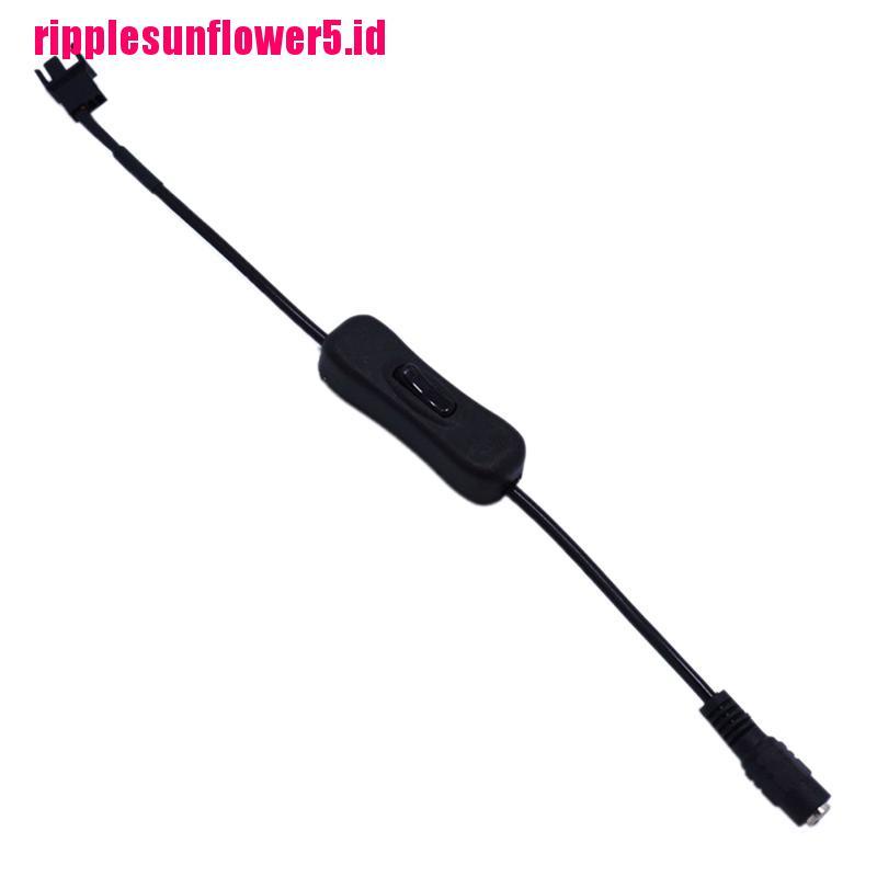 Kabel Adapter Power Supply Dc 5521 Ke 4Pin PWM 12V Bahan Tembaga Untuk PC