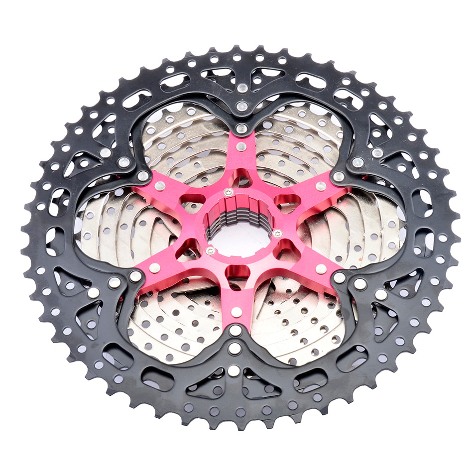 SUNSHINE MTB Cassette 9/10 Speed 42/46/50 Mountain Bicycle Freewheel Sprocket For Shimano/SRAM