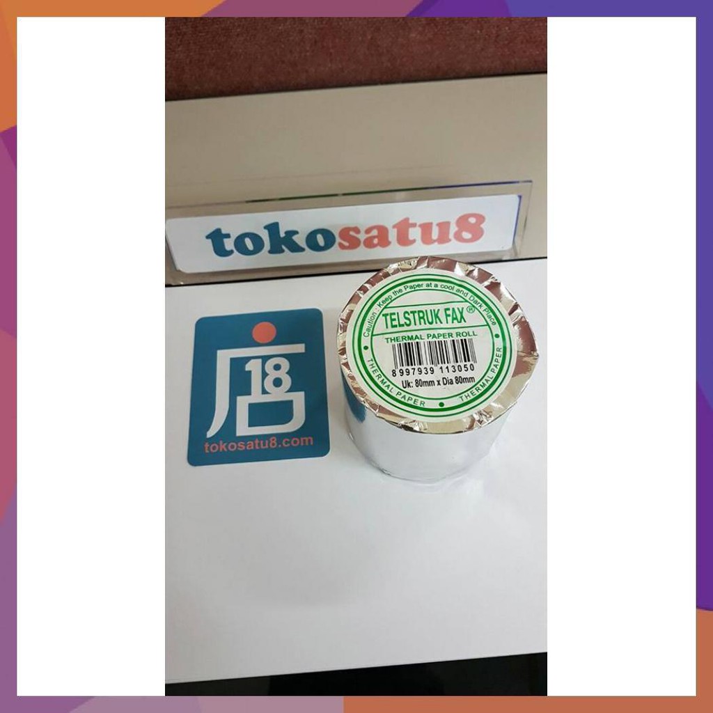 

Kertas Thermal Struk Telstruk 80X80
