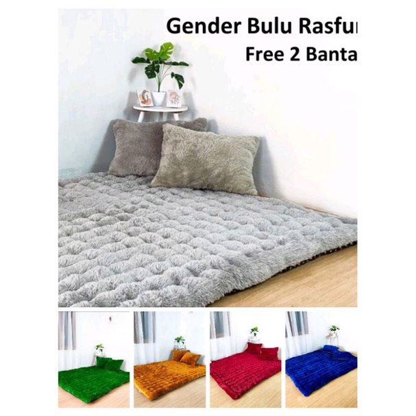 kasur lantai gender / kasur lantai bulu (BACA DESKRIPSI)/ kasur lantai rasfur / kasur lantai murah