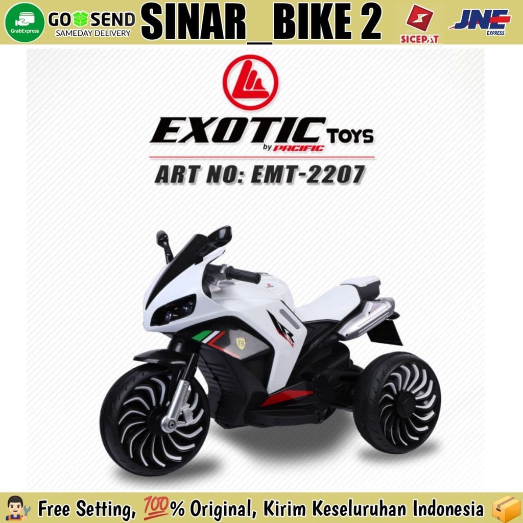 Mainan Anak Motoran Aki Exotic EMT 2207