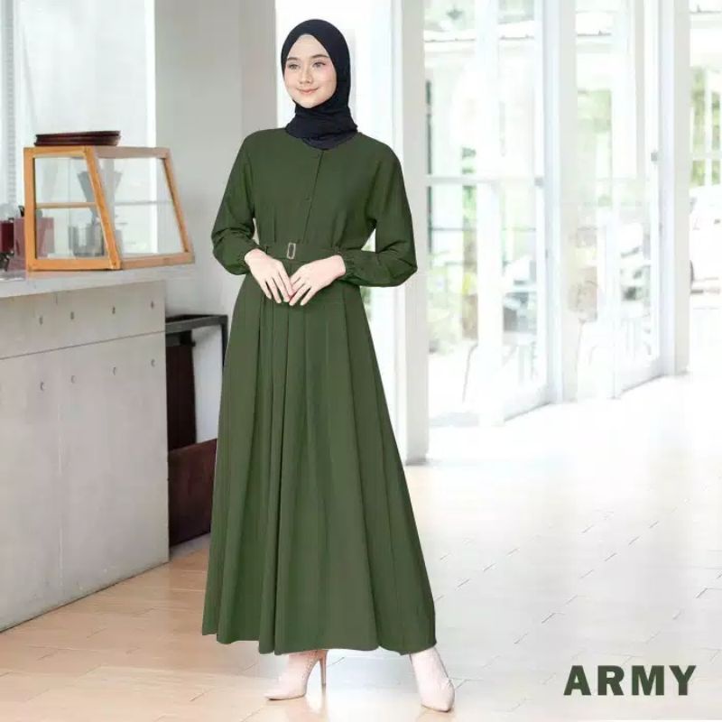 GAMIS MONNA BELT  BUMIL/BUSUI DRESS COD LD 110 PJG 135 CM