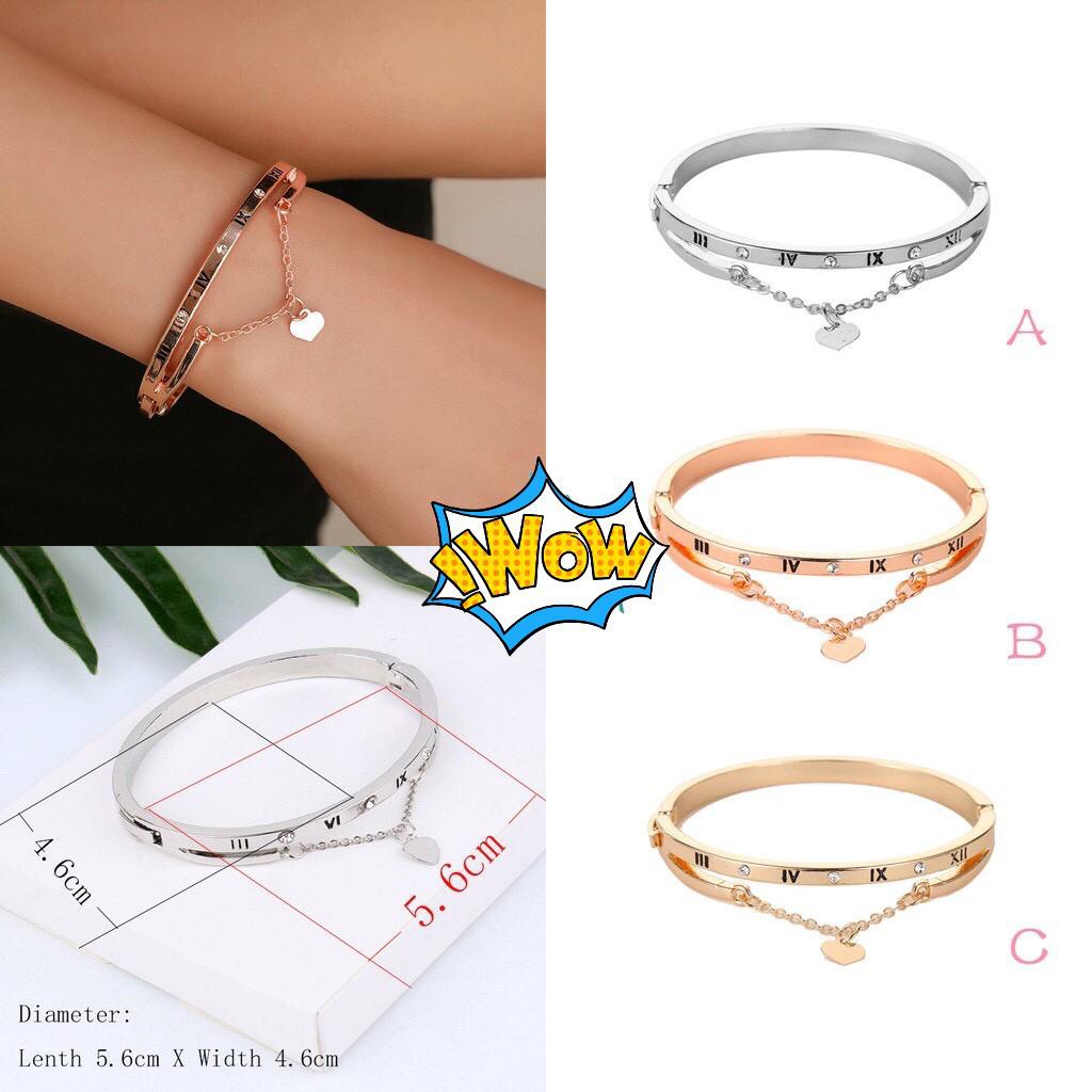 (27AN.ID) Gelang Tangan Titanium C6 / C7  Energi Magnetik Om Mani Padme Hum Untuk Wanita B15-4
