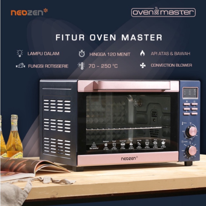 [Instant] Neozen Oven Master Oven Listrik Kapasitas 48L