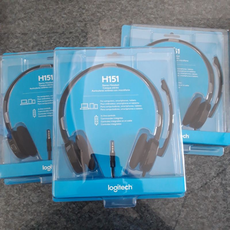 Headphone Logitech H151 Logitech Stereo Headset H151