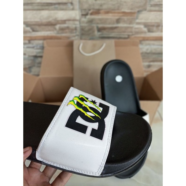 SANDAL SELOP / SLIP ON / PREMIUM DEWASA PRIA WANITA DESIGN DC MONSTER ENERGY