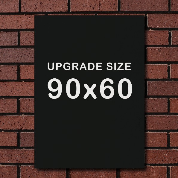 Poster + Bingkai Kayu (90x60)