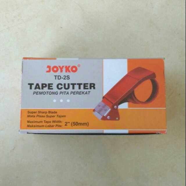 

Tape Cutter / Dispenser / Pemotong Pita Perekat / Isolasi / Selotip besar Joyko TD-2S
