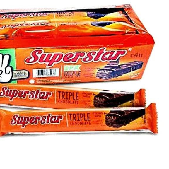 

easuperstar wafer coklat 12pcs ea Code (A18B29)