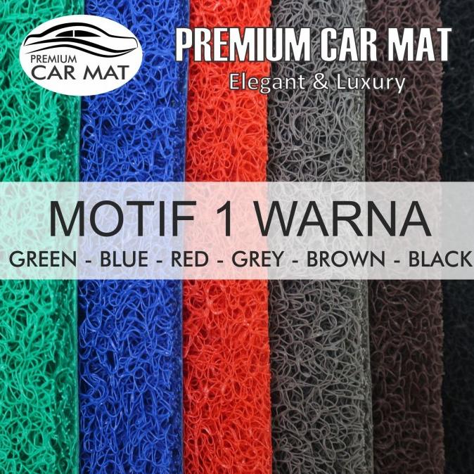 Karpet Lantai Mie / Karpet Mobil Motor Mie METERAN Motif 1 Warna