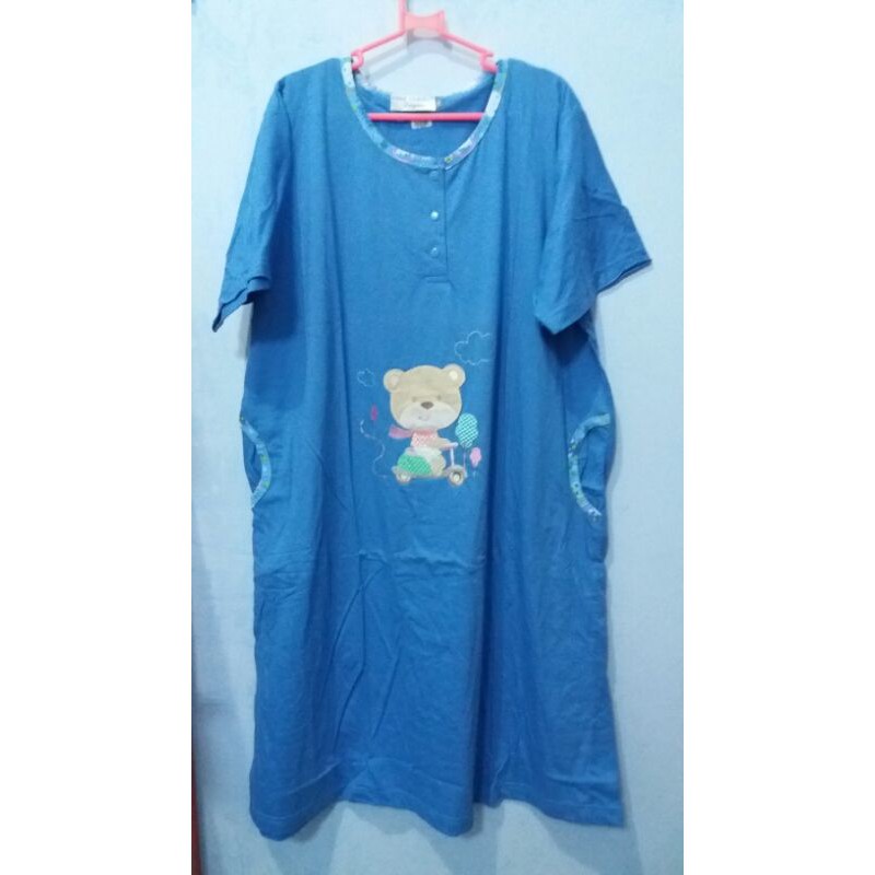 Daster Anne Claire Jumbo XXL Lengan Pendek