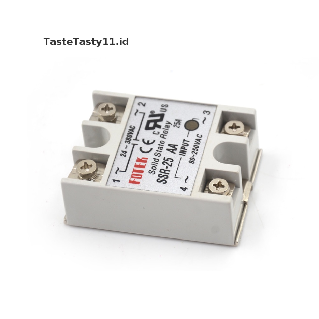 Modul Relay Solid State 24v-380v 25a Ssr-25a 80-250vac