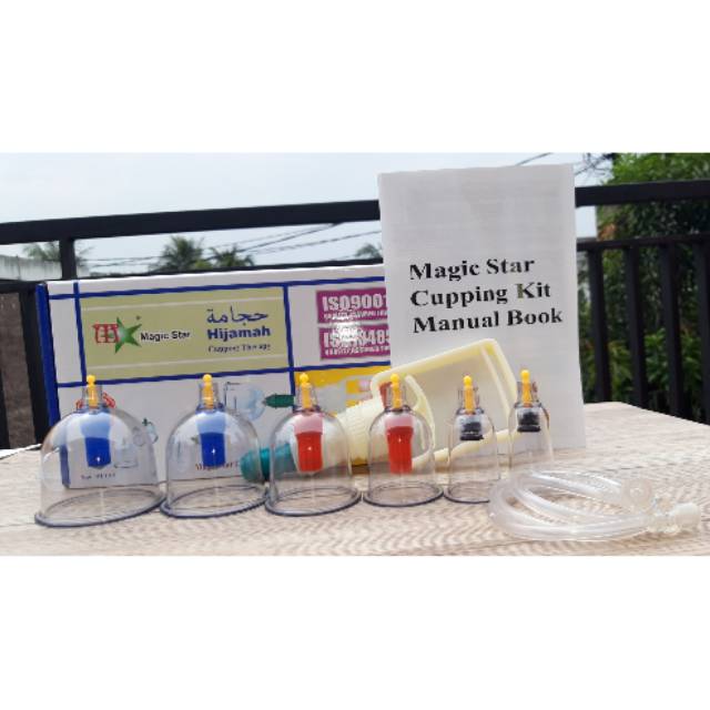 COD Kop Bekam Angin al hijama Magic Star isi 6 Cup