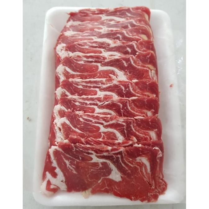 

Sukiyaki Fat - Yakiniku Shabu - Daging Sapi Slice Tipis 500Gram Winutoko