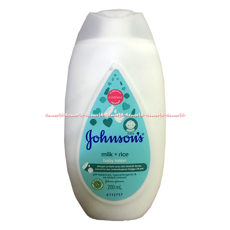 Johnson's Baby Bath Milk Rice 200ml Sabun Bayi Untuk Membuat Kulit Lebih Lembut Halus Jonson Jhonson Johnson Sabun Susu Bayi