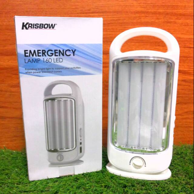  Emergency  lamp Krisbow  160 LED  Lampu  darurat Krisbow  160 