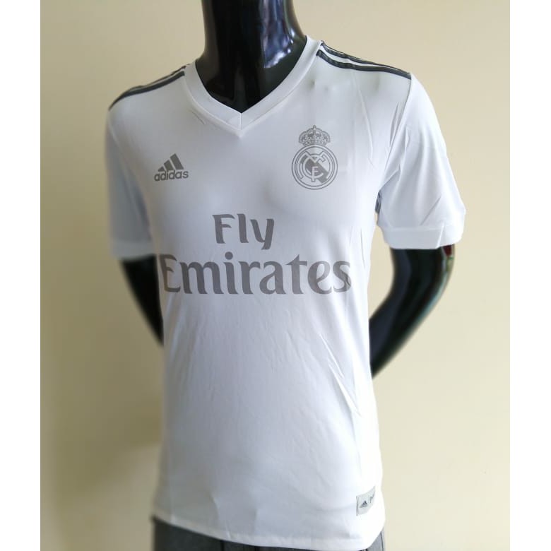 Jersey Baju Bola REAL MADRID HOME PARLEY 2018/19 - GRADE ORI