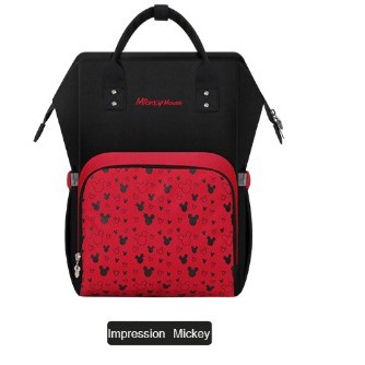 DIAPER BAG MICKEY MOUSE ORIGINAL DISNEY FREE GANTUNGAN STROLLER + USB DISNEY ORI