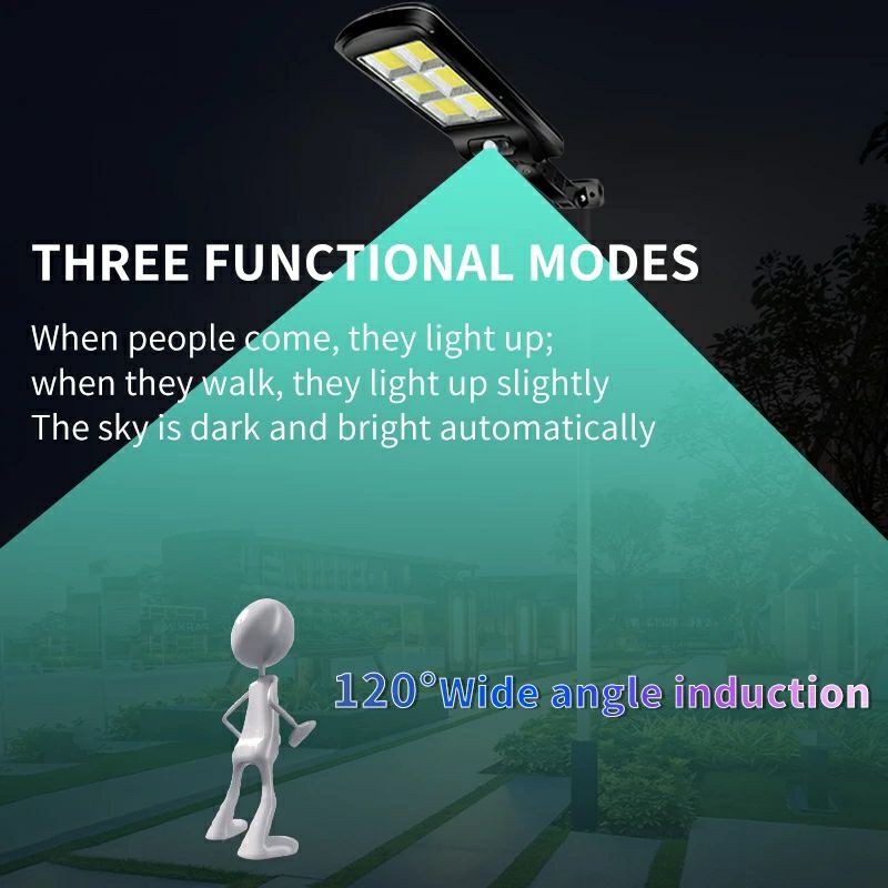 Lampu Solar LED Jalan Lampu Taman Tenaga Surya LED Solar Light