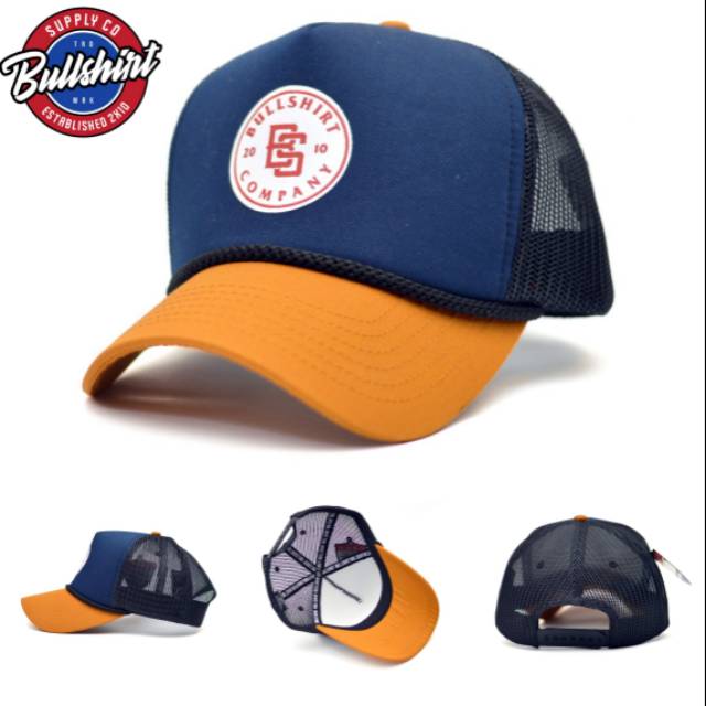 Topi Trucker Distro Original/topi bullshirt distro bandung/topi distro